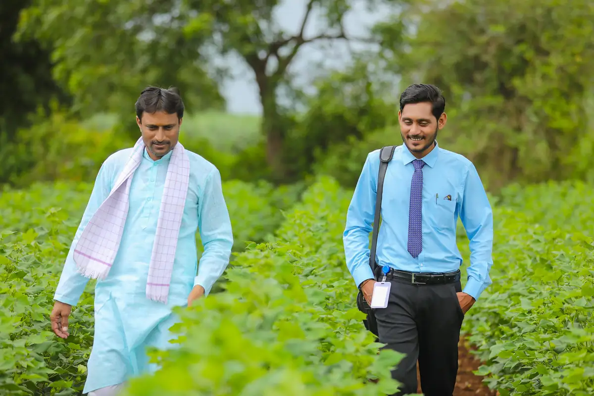Field testing with farmers